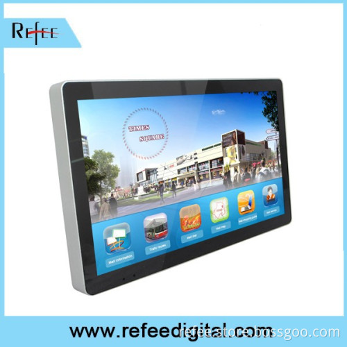 32 inch wall mounted led restaurant digital menu board with network